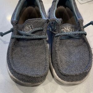 Hey Dude Kids Charcoal Moccasins